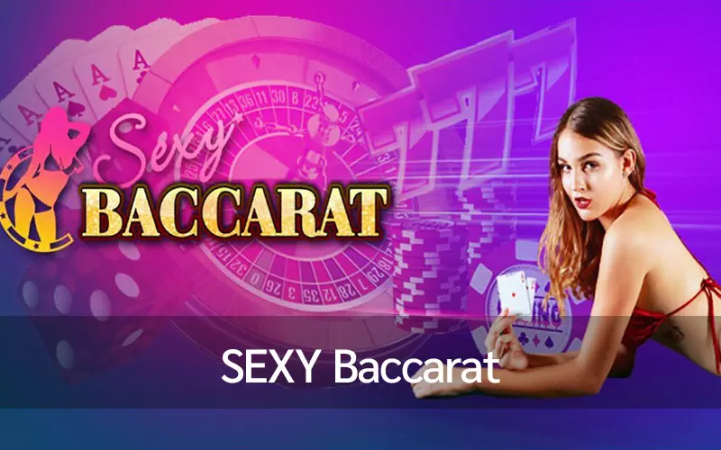 SEXY Baccarat กับดีลเลอร์สาวสวย ใส่บิกินี่แจกไพ่เพื่อความบันเทิง